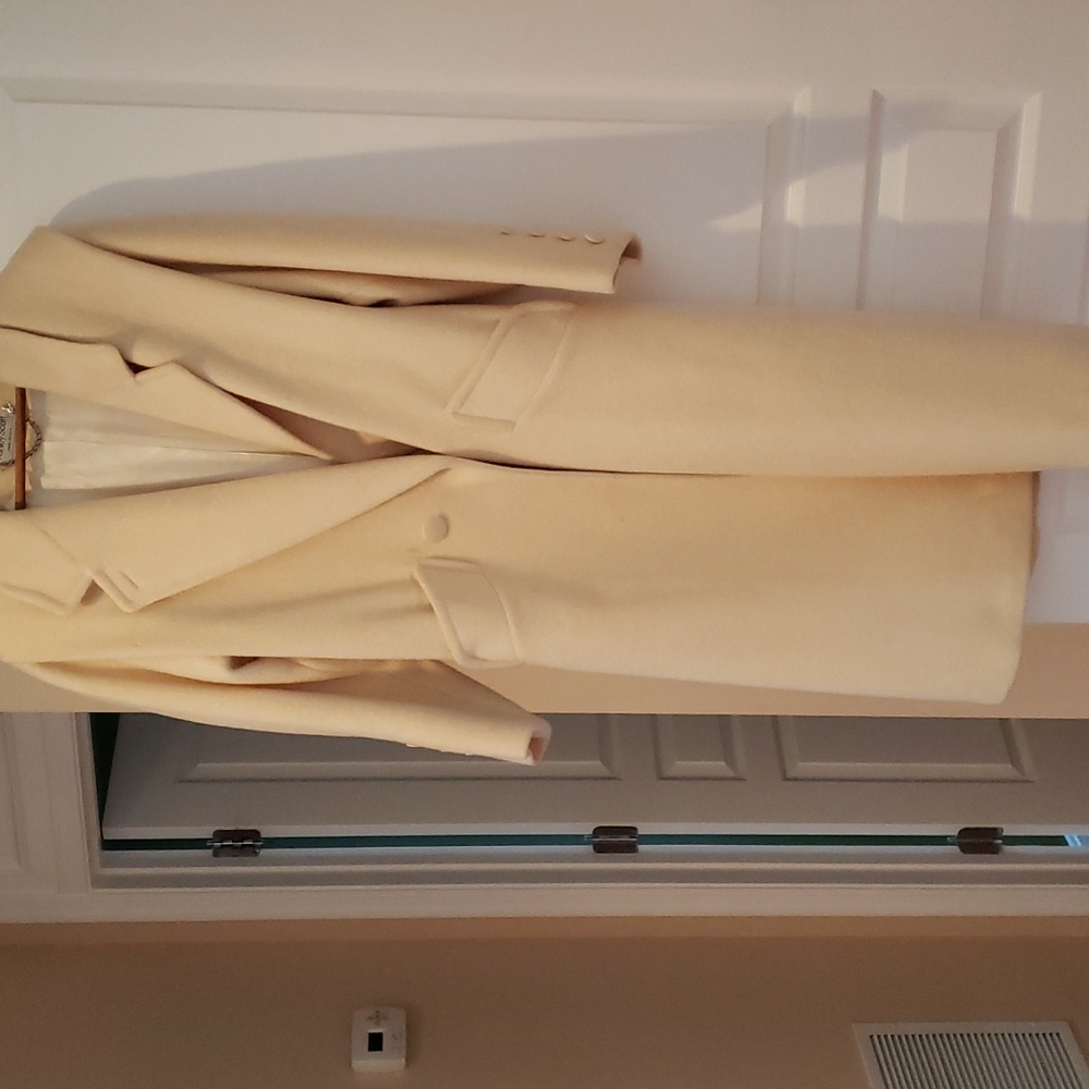 Long white coat